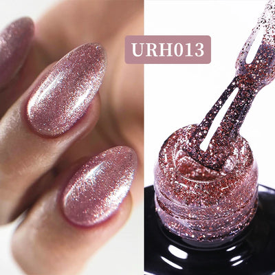 UR SUGAR 7ml Nude Pink Color Nail Gel Polish Semi Permanent Soak Off UV DIY Nail Art Gel Long Lasting Design Manicure Supplies