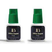 Korea Original IB Ultra Super Glue for Eyelash Extensions 5ml IB Green Cap Glue with Seal Bag False Lash Adhesive Private Label