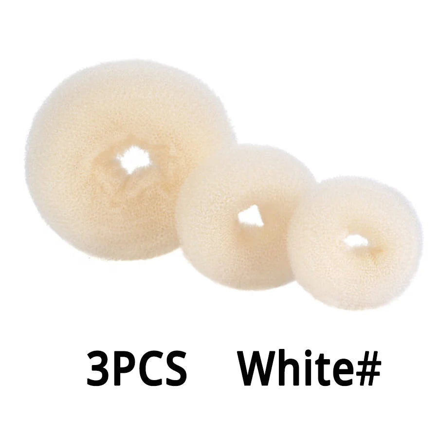 Hair Accessories S/M/L Hair Doughnut Dish Hair Donut Bun Maker Wig Hair Donut Braids Hair Bun Headband Doughnut Maker