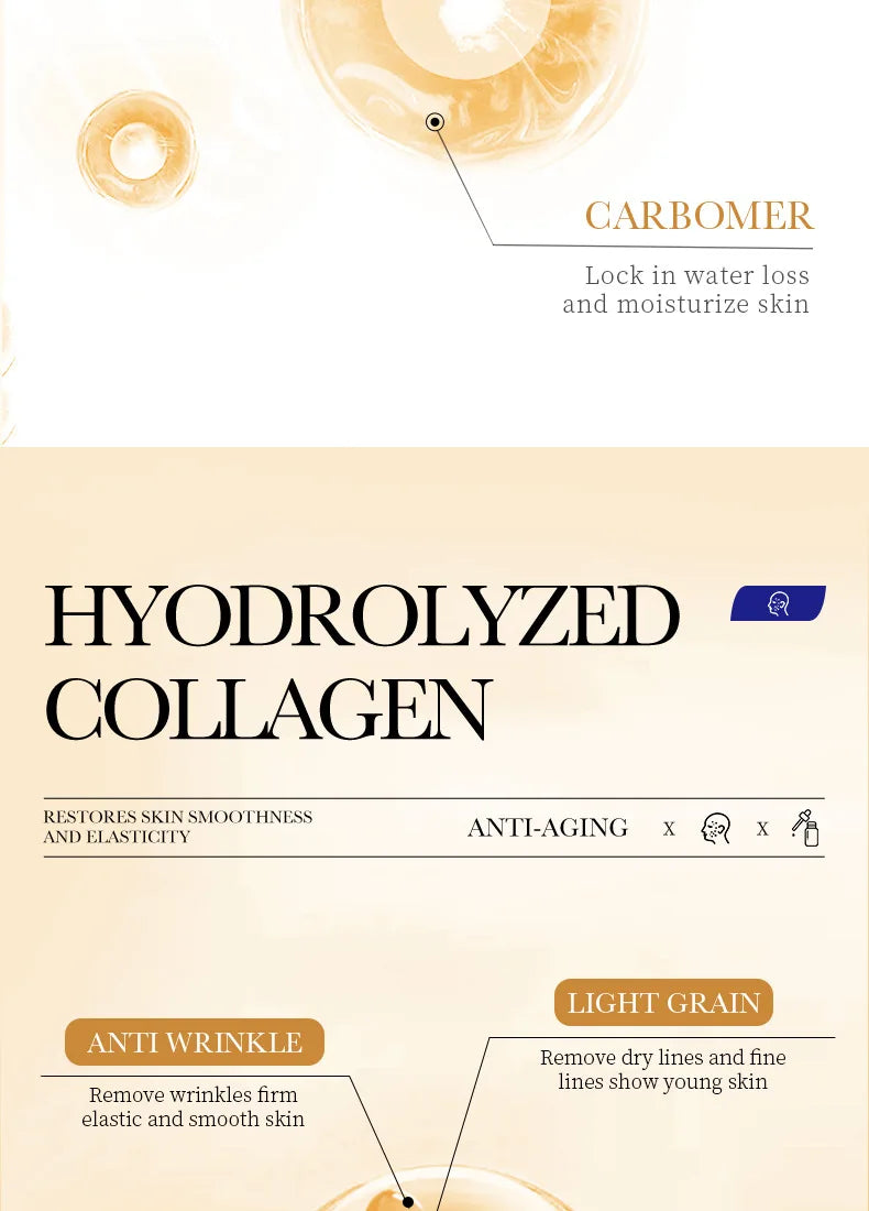 1/3/5pcs SADOER Collagen Face Serum skincare Facial Essence Liquid Anti-aging Moisturizing Nourishing Facial Serum Skin Care