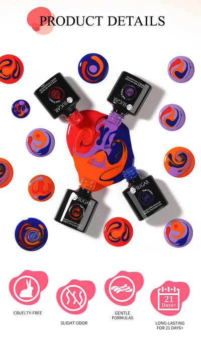 UR SUGAR 7ml Nude Pink Color Nail Gel Polish Semi Permanent Soak Off UV DIY Nail Art Gel Long Lasting Design Manicure Supplies