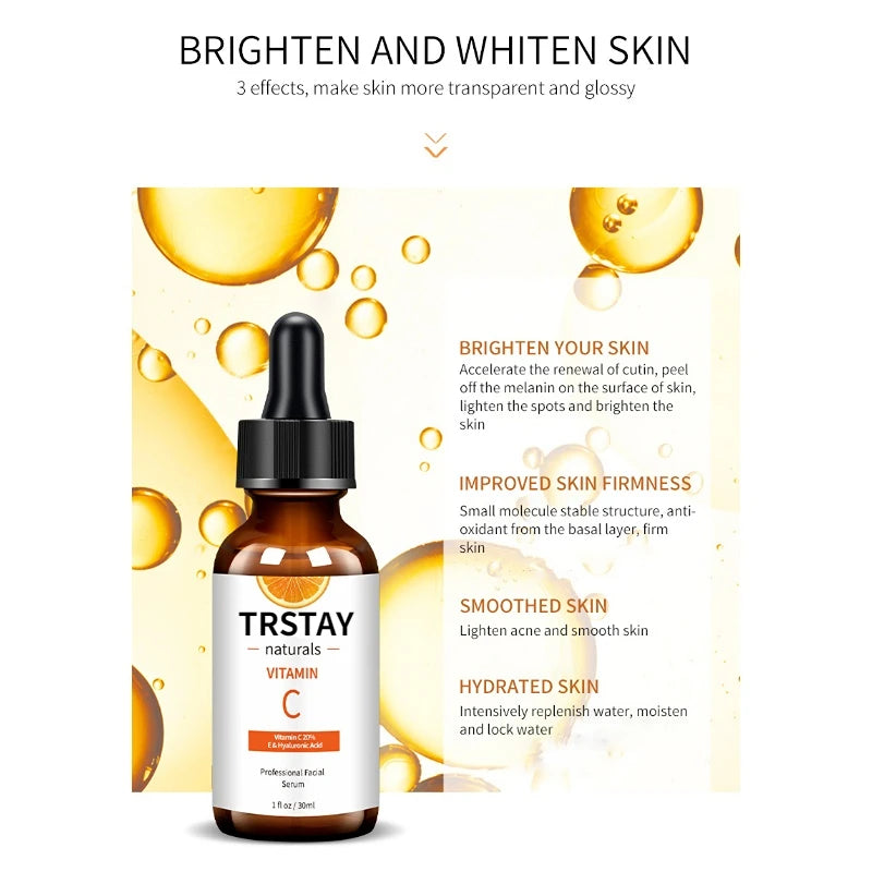 Natural Vitamin Serum Original Face Dark Spot Whitening Brighten Moisturizing VC Essence For Stretch Mark korean skin care