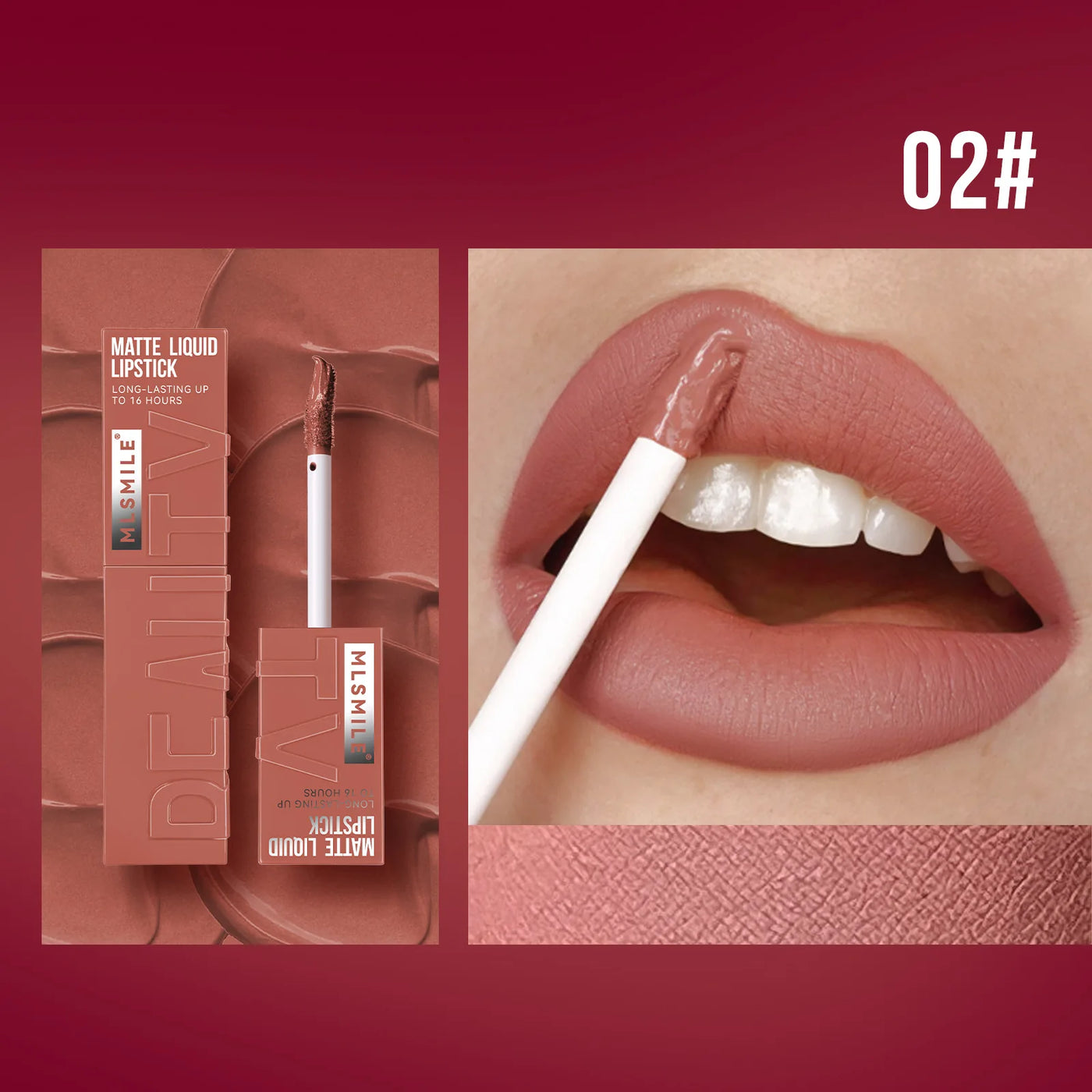 Matte Ink Liquid Lipstick Long Lasting Velvet Nude Lip Gloss Non-stick Cup Waterproof Lips Tint Waterproof Make Up