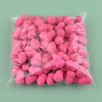 6/30/100Pcs Mini Makeup Sponge Soft Cute Face Beauty Egg Cosmetic Powder Puff for Foundation Cream Concealer Makeup Blender Tool