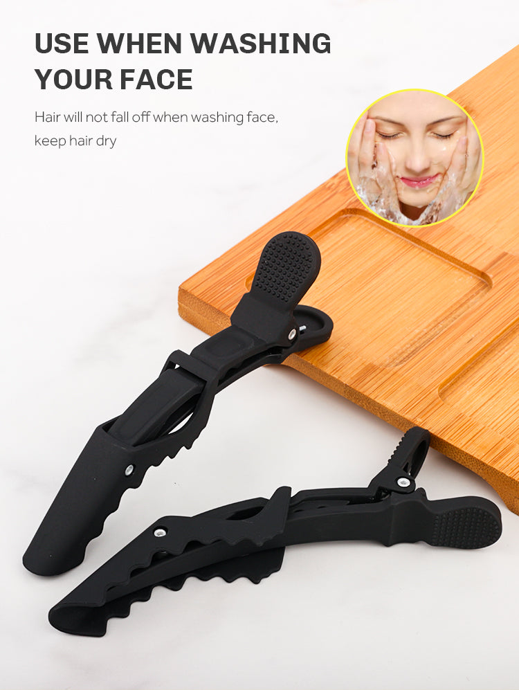 6pcs/lot Hair Clip Hairdressing Clamps Claw Section Alligator Clips Barber For Salon Styling Hair Accessories Hairpin For Women