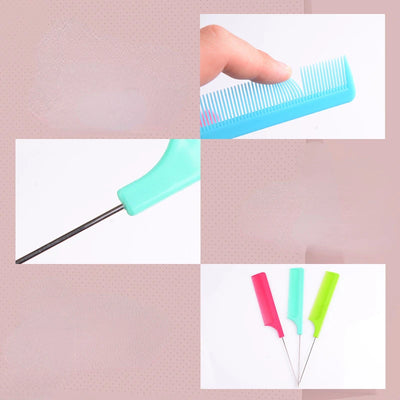 1pcs Pointed Tail Hair Comb Anti-static Professional Hair Brush Straightener Hot Comb Salon Hair Styling Tool Barber Accessories