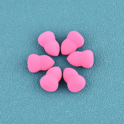 6/30/100Pcs Mini Makeup Sponge Soft Cute Face Beauty Egg Cosmetic Powder Puff for Foundation Cream Concealer Makeup Blender Tool