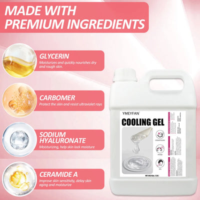 2.5L Gel Conductor Radiofrecuencia y Cavitacion Clear Contact Gel for Ultrasound Beauty Face and Body Skin Care