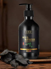 Herbal Polygonum Multiflorum Shampoo Oil Control, Dandruff Control, Itchy Relief Shampoo for Women Hair Essential Oil Hair Care