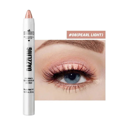 Highlighter Eyeshadow Pencil Waterproof Glitter Matte Nude Eye Shadow Lying Silkworm Makeup Pigment Cosmetics White Eyeliner Pen