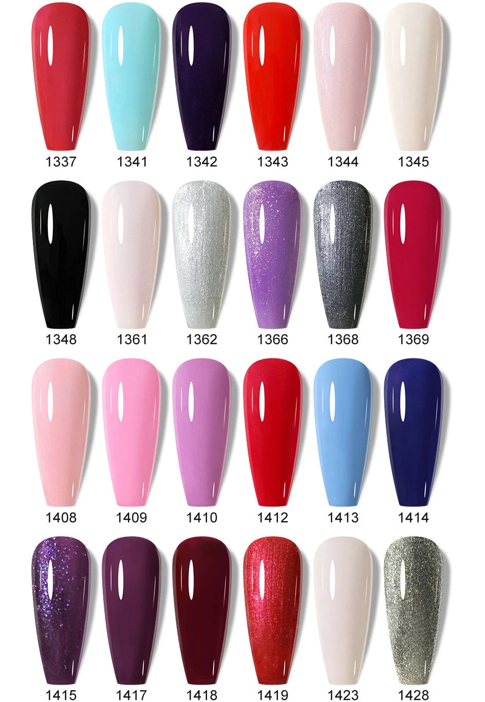 Clou Beaute Nail Gel Polish Kit 15ml Soak Off UVLED Nails Varnish Semi Permanent Nail Art Gels Lacquer Top Base Coat Gel Lacquer