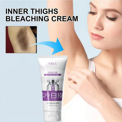 Body whitening cream niacinamide whitening lightening private armpit knee inner thigh whitening nourishing moisturising cream