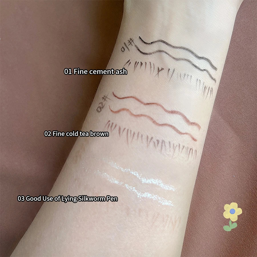 Eyeliner Double Head Pen For Smooth And Delicate Eye Makeup  Quick Drying Film Forming Waterproof And Sweat Proof Eye Makeup