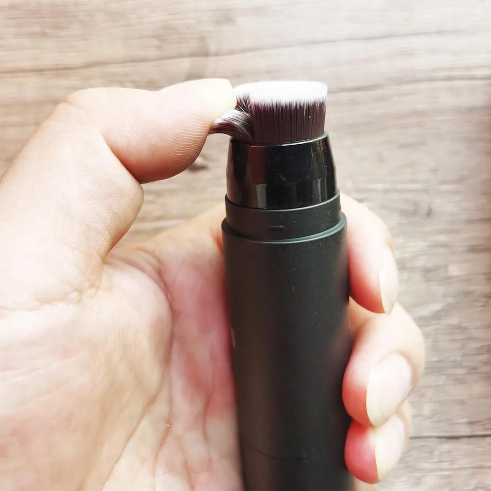 Men Beard Filling Stamp Beard Pencil Filler Waterproof Moustache Pen Beard Brush Enhancer Moustache Coloring Shaping Sweatproof