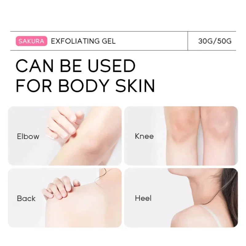 LAIKOU Sakura Exfoliating Peeling Gel Facial Scrub Moisturizing Nourishing Repair Scrubs Face Cream Beauty Skin Care