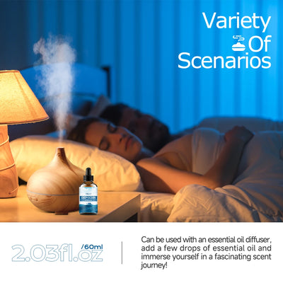 Deep Oceam essential oil nourishes and moisturizes, cares for hair, and is suitable for body massage and hair care.