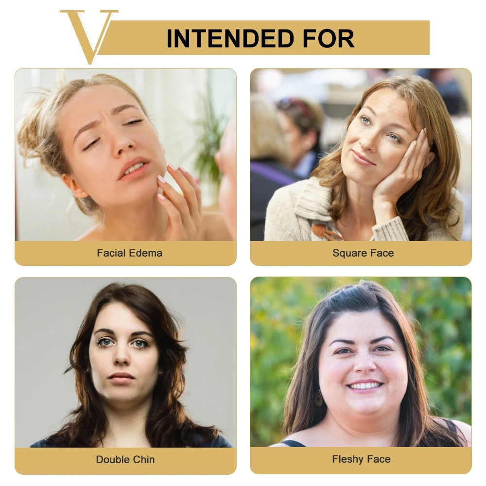 1/6/10pcs Lifting Facial Mask Face V Shape Hydrogel Thin Face-Lifting Slimming Mask Reduce Double Chin Face Massage