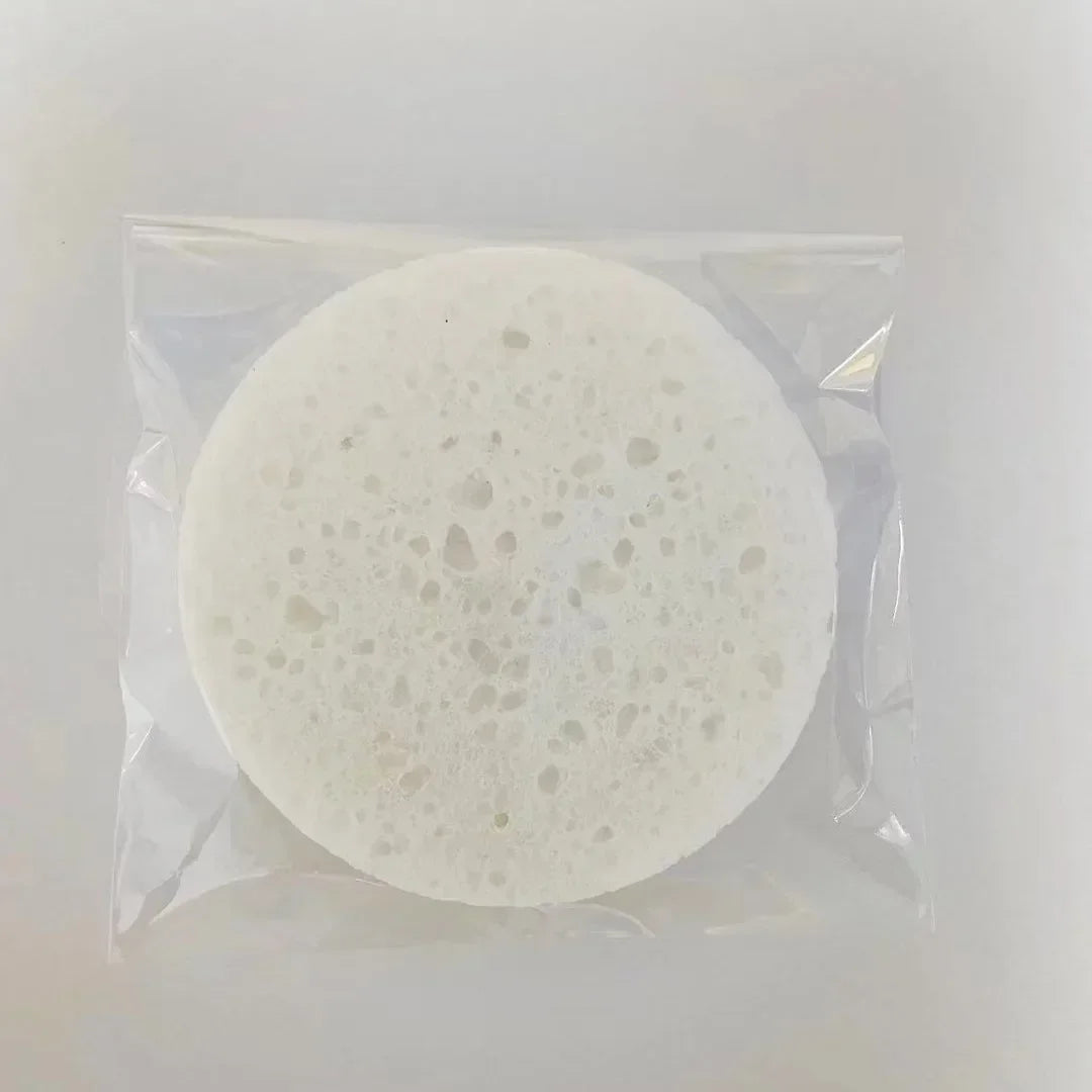 5-10pcs Face Round Makeup Remover Tools Wood Pulp Makeup Beauty Sponge Cellulose Compress Cosmetic Puff Facial Washing Sponge