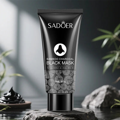 Bamboo Charcoal Nose Blackhead Remover Mask Peel Off Mask Oil-Control Deep Cleansing Shrink Pore Acne Treatment Skin Care