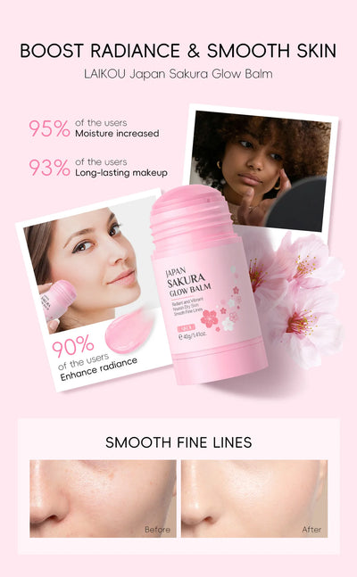 Sakura Solid Face Mask Stick Deep Cleaning Green Tea Facial Mask Reduces Blackhead Pores Oil Control Moisturizing Mud Mask 40g