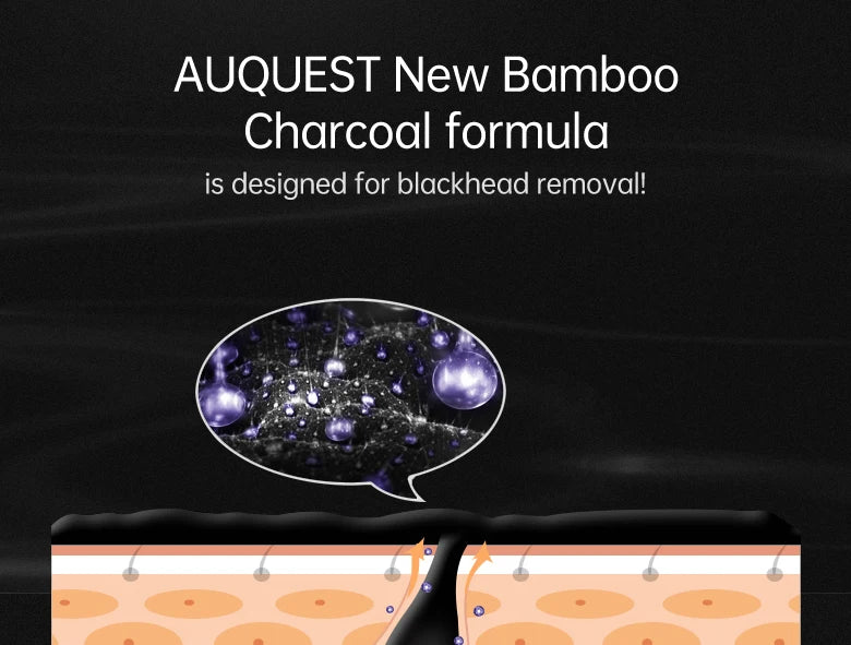 Black Head Remover Face Mask Bamboo Charcoal Black Dot T-zone Deep Cleaning for Women Men Blackhead Facial Skin Care Products