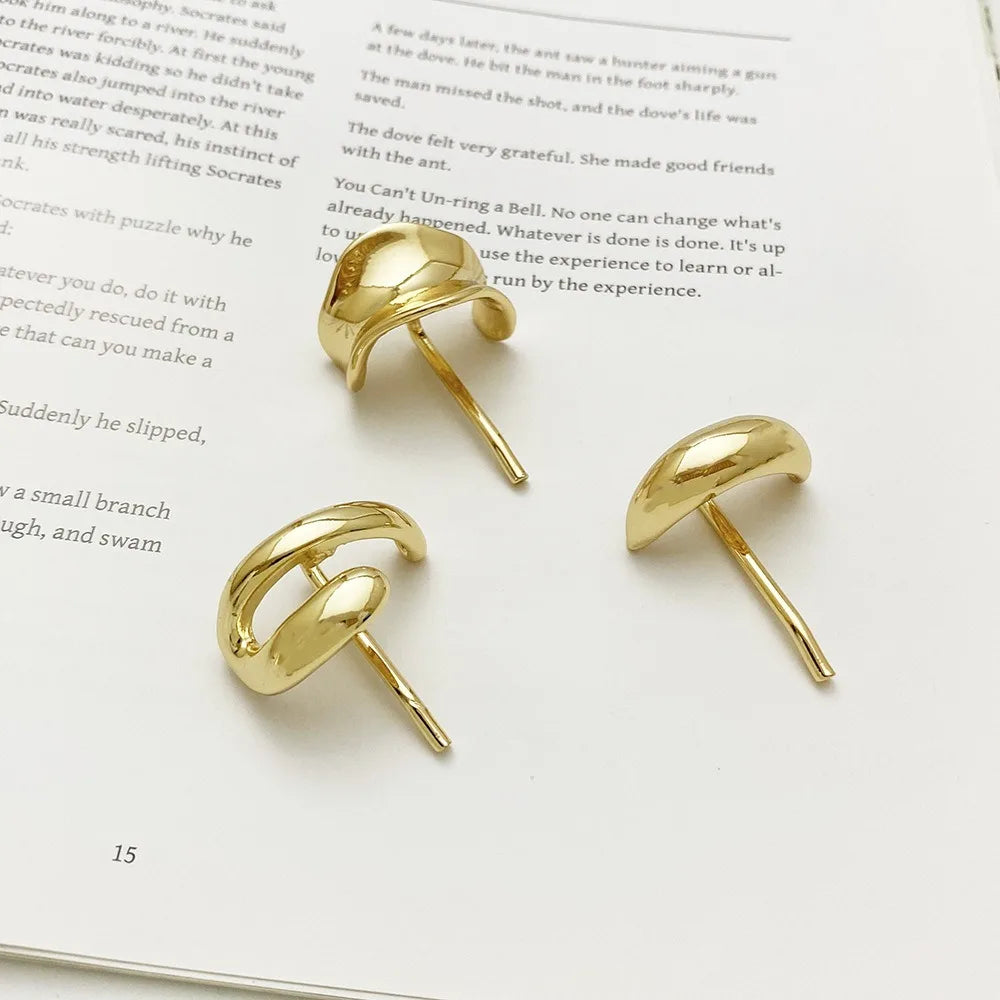 3Pcs Fashion 1 Inch Gold Hair Cuffs Gold Hair Tie Ponytail Holder Hair Clips Metal Long Hair Ponytail Hair Accessories