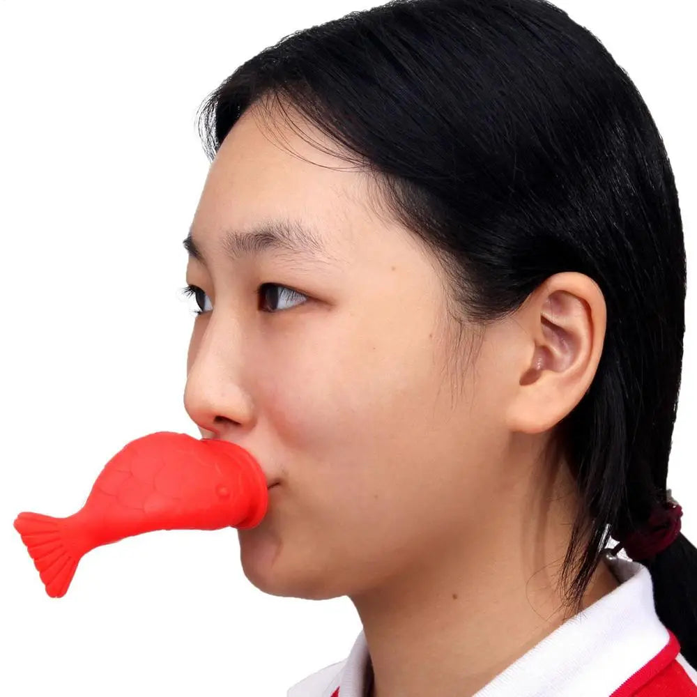 Silicone Labium Fish Shape Lips Tools Women Sexy Lip Plumper Enhancer Tool for Female Girls Natural Pout Thicken Mouth Plump