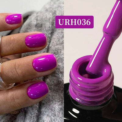 UR SUGAR 7ml Nude Pink Color Nail Gel Polish Semi Permanent Soak Off UV DIY Nail Art Gel Long Lasting Design Manicure Supplies
