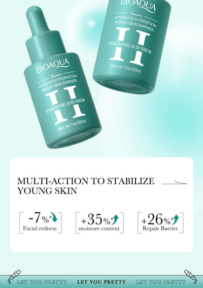 BIOAQUA Vitamin C Retinol Hyaluronic Acid Serum Moisturizing Brightening Hydrating Firming Facial Essence Beauty Face Skin Care