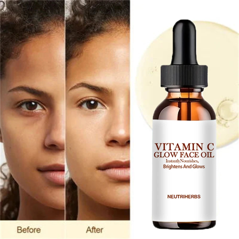 Vitamin C Radiant Oil contains various plant extracts to balance skin tone, moisturize and nourish for a long time, shining and
