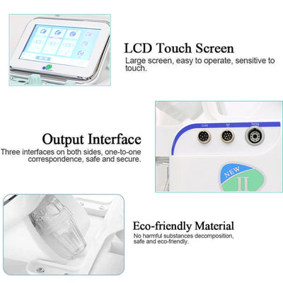 AOKO  hydrogen  6in1  Water Oxygen Jet Hydro Diamond Dermabrasion Machine Facial Microdermabrasion Device for Face Clean