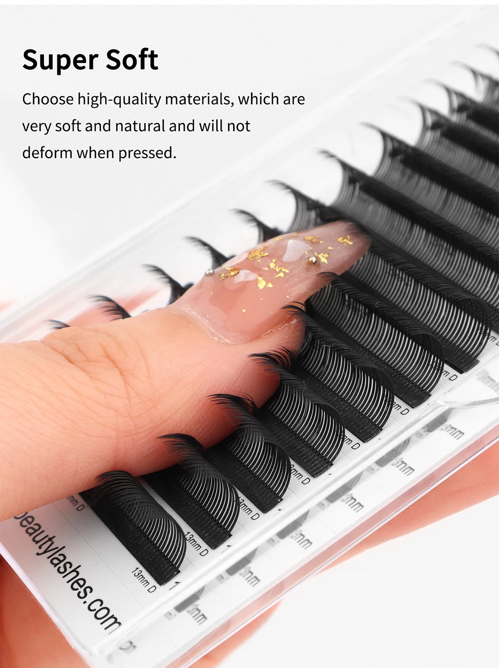 winky beauty 5D Flora Lashes 0.07mm Easy Fan Eyelash Extensions Wholesales Premade Volume 12 Rows Natural Soft Lashes