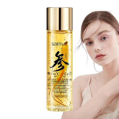 NEW 100ml/120ml Gold Ginseng Face Essence Polypeptide Anti-wrinkle Lightning Moisturizing Facial Serum Skin Care Products