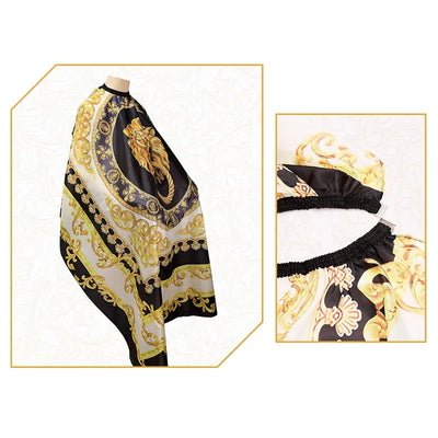 Professional Hairdressing Hairdresser Cloth Lion Pattern Gown Barber Waterproof Hairdresser Apron Haircut capes Accessories