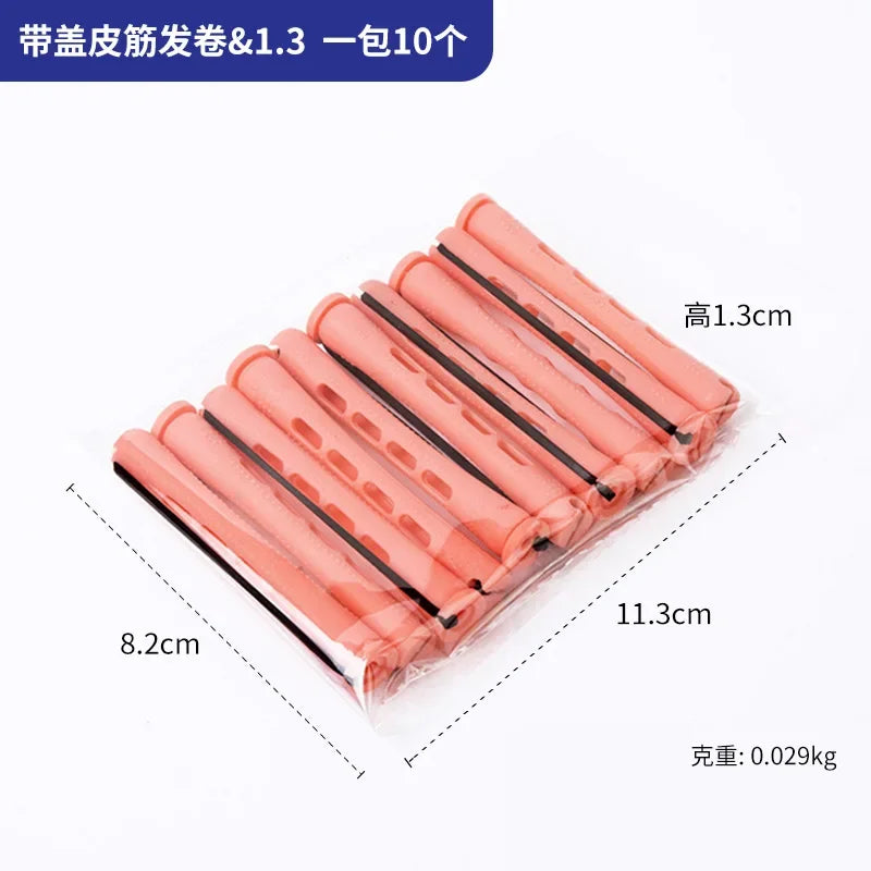 10pcs Heatless Hair Curler No Heat Hair Rollers Soft Curling Rod Pull Core Lazy Curls Flexi Rods Wave Formers Hair Styling Tools