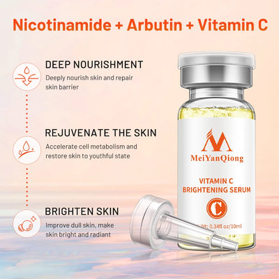 Vitamin C Whitening Facial Serum Anti Aging Moisturzing Serum Face Care VC Remove Dark Spots Serum Anti Wrinkle Skin Care Women
