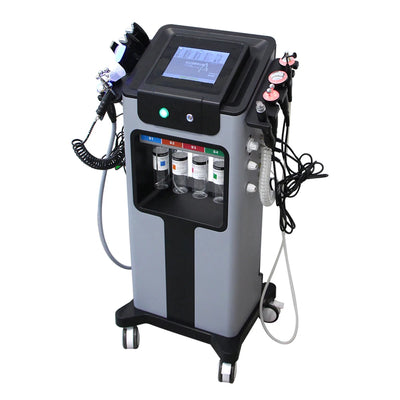 AOKO New10IN 1 Hydro Dermabrasion Aqua Peeling Ultrasound Facial Care Oxygen Injection Skin Rejuvenation Whiting Beauty Machine