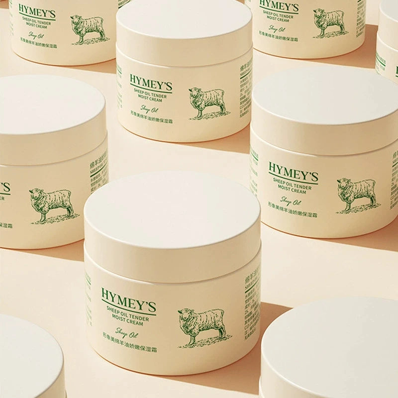 Winter Face Cream Sheep Hair Oil Whitening Hydrating Moisturizing Anti Wrinkle Anti Aging Whitening Face Skin Care