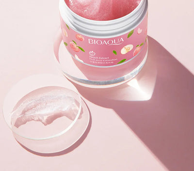 BIOAQUA Honey Peach Exfoliating Facial Cream Scrub Exfoliant Body Scrub Moisturizing Nourishing Exfoliator Face Cream Skin Care