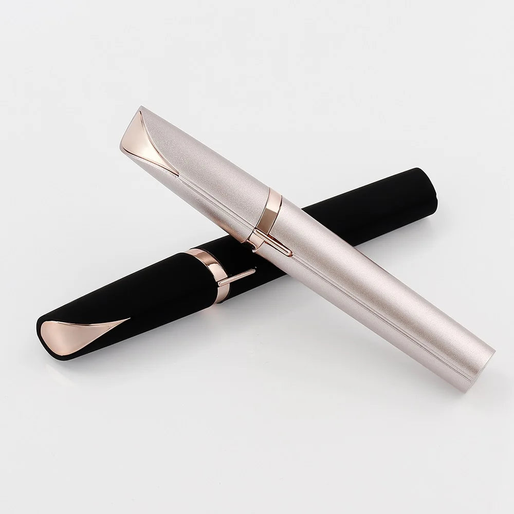 Electric Eyebrow Trimmer Mini Eyebrow Epilator Portable Facial Hair Shaver Lip Hair Nose Hair Removal Razor Women Trimmers