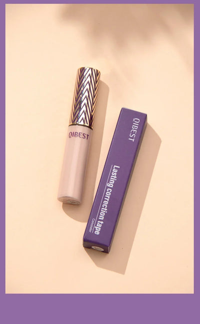 QIBEST Concealer Liquid Foundation Face Makeup Women Brightening Cream Full Coverage Concealer Lasting Modify Corrector Skin