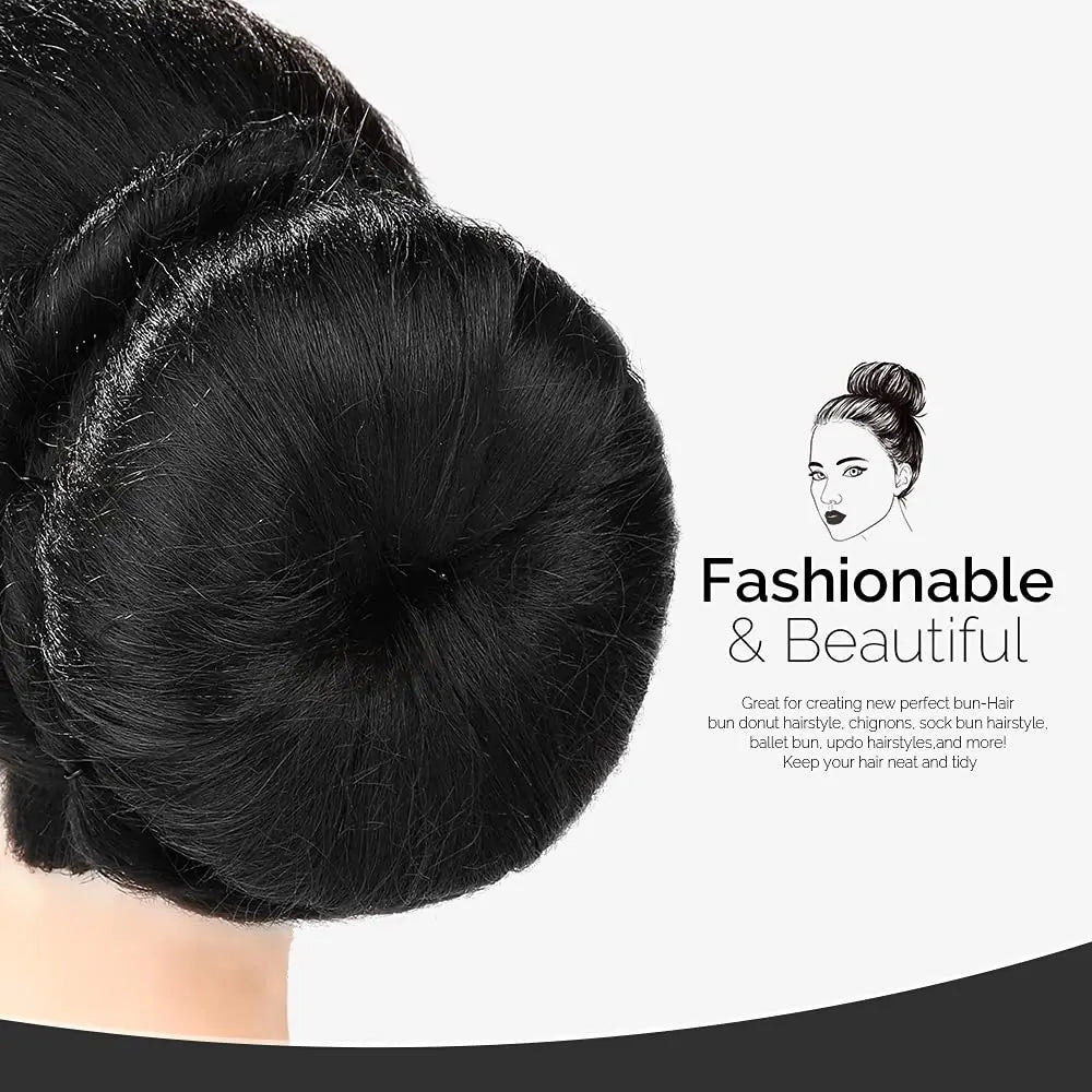 Hair Donut Hair Bun Maker for Kids,Ballet Buns Maker for Kids, Sock Bun Hair Maker,Donut Bun Maker Hair,Easy Bun Hair Bun Maker