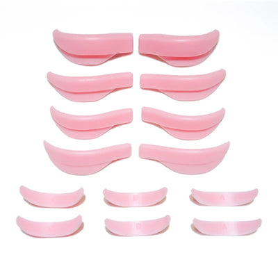 4/5/7 Pairs Silicone Eyelash Perming Pad Lash Lifting Kit Recycling 3D Eyelashes Curler Rods Shield Lashes Extension Supplies