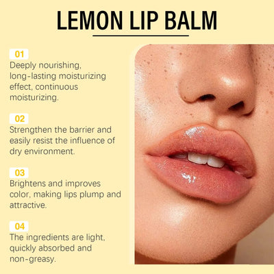 1/2/3pcs Lemon Ginger Lip Balm Turmeric Dark Melanin Remove Mask Gloss Exfoliating Improve Dullness Moisturizer Lip Repair Balm