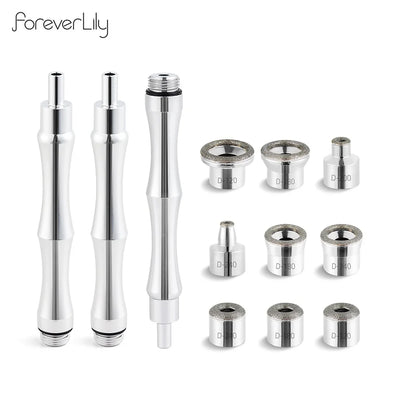 9 Tips 3 Wands Diamond Dermabrasion Accessory Tips For Facial Skin Peeling Blackhead Remover Face Care Beauty