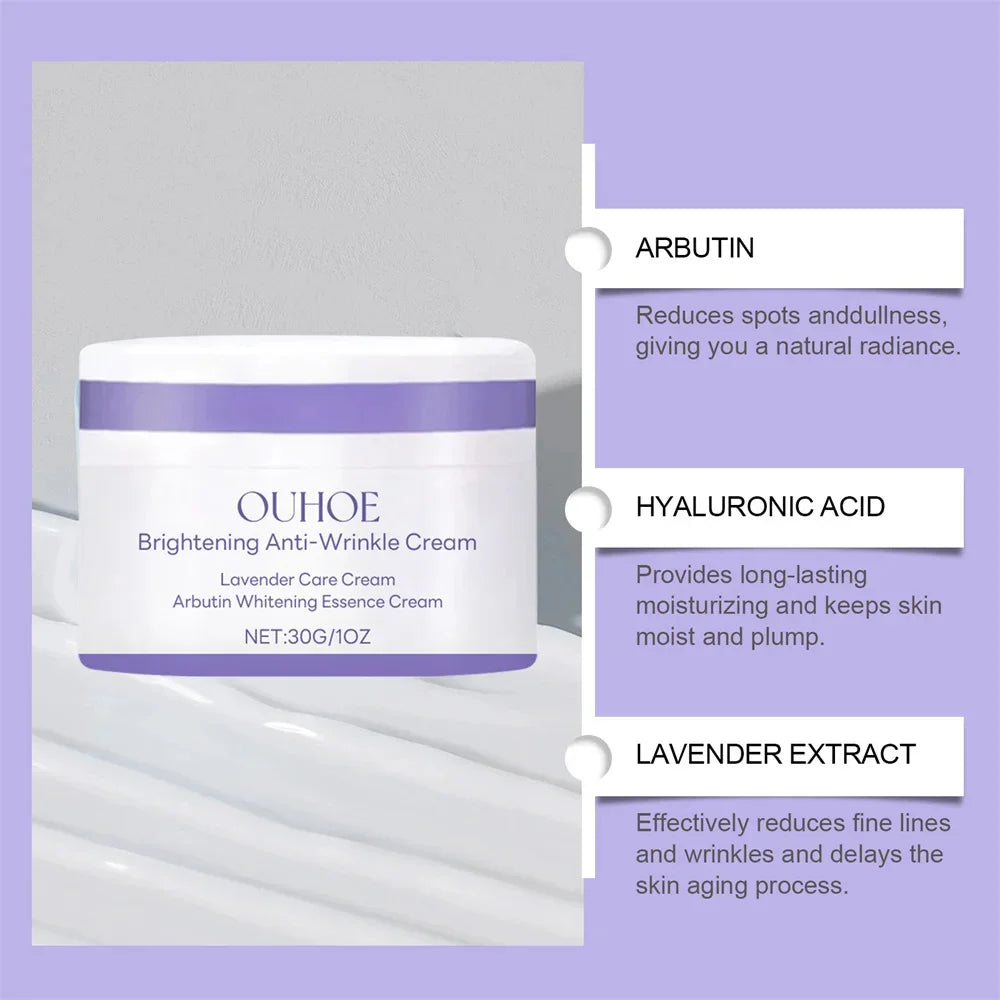 Instant Wrinkle Remover Face Cream Anti Aging Firming Lifting Fade Fine Lines Whitening Moisturizing Brighten Tighten Skin Care