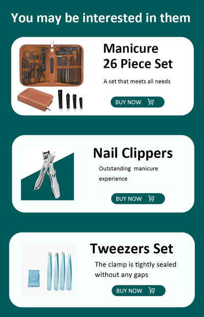 7-piece Nail Clipper Set Complete Set Of Household Nail Clippers Manicure And Beauty Tools Portable Nail Clipper Set