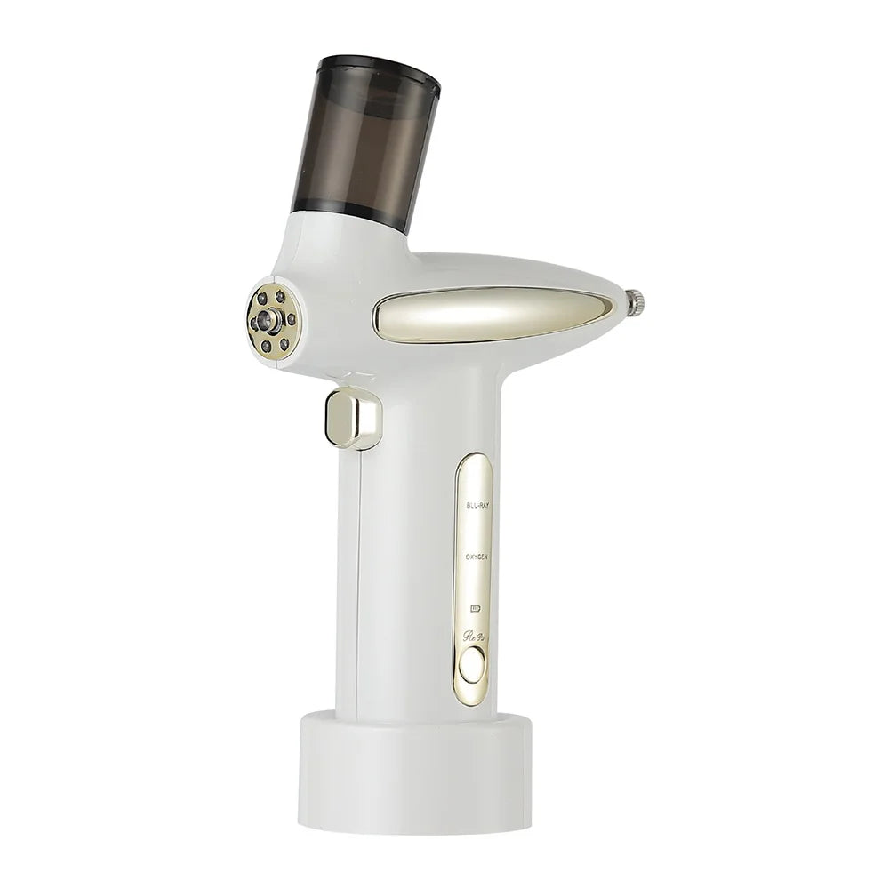 Red/Blue Photon Skin Hydrator Make Up Skin Moisturizing Nano Mist Sprayer Face Steamer Spray Airbrush Water Oxygen Injection
