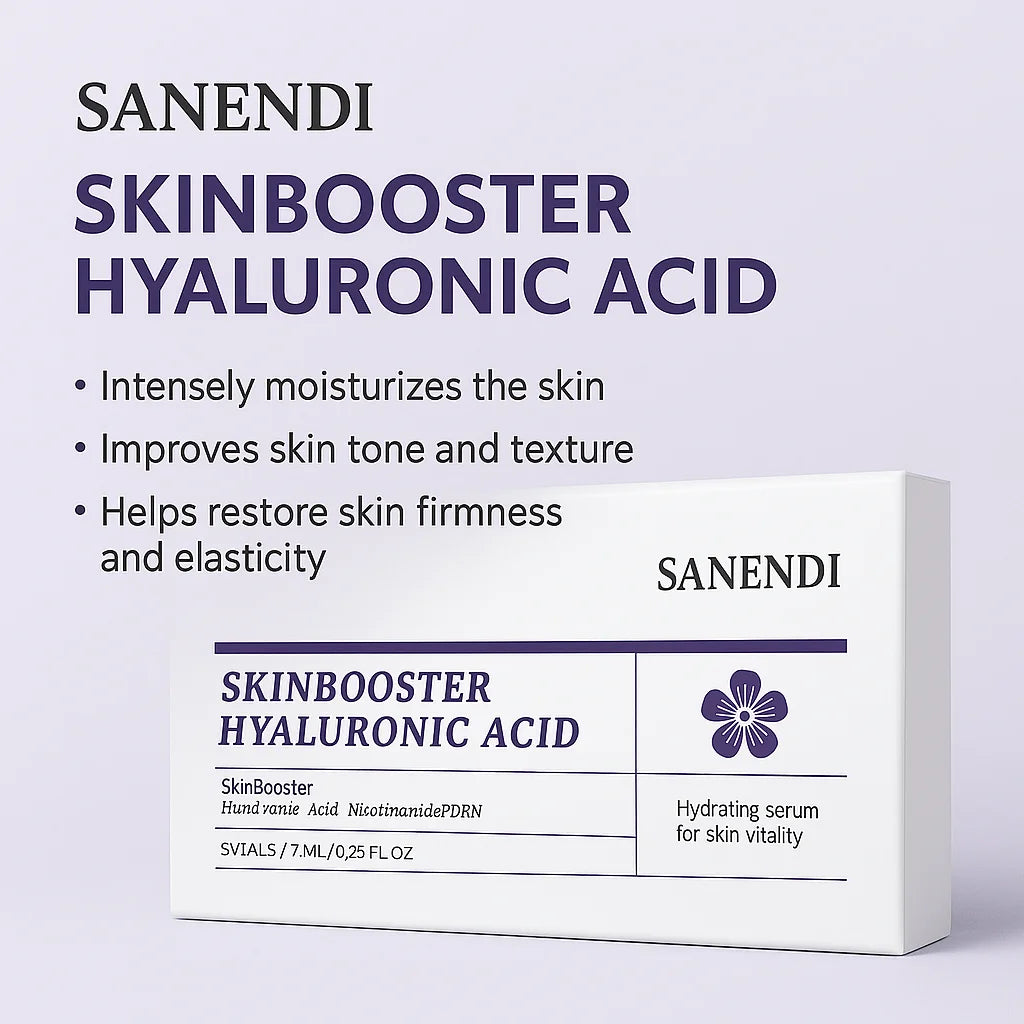 Sanendi SKIN BOOSTER HYALURONIC ACID Facial Skin Problem Solution Moisturizing Hydration Skin Care Protein Solution