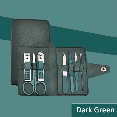 7-piece Nail Clipper Set Complete Set Of Household Nail Clippers Manicure And Beauty Tools Portable Nail Clipper Set
